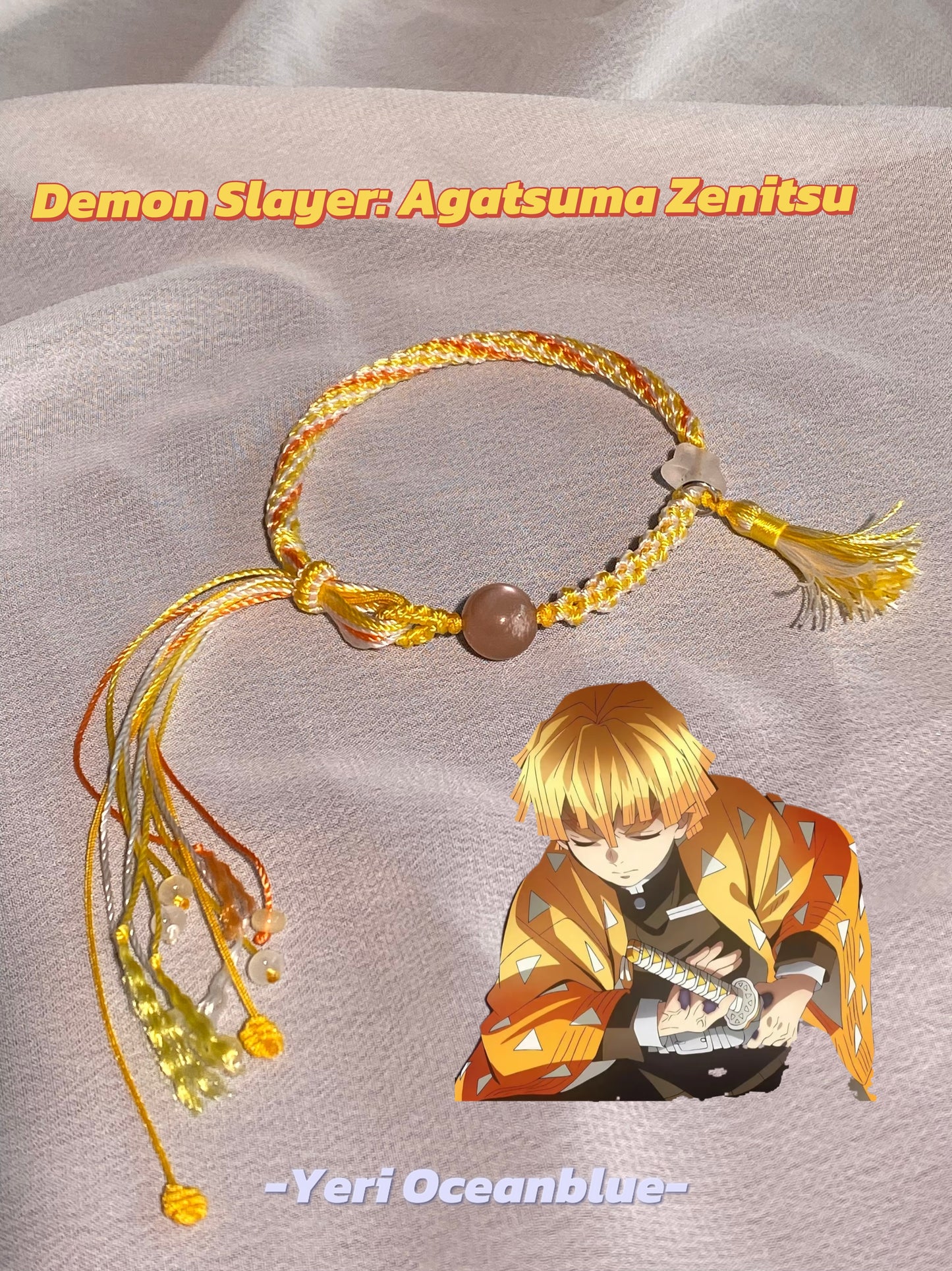 Demon Slayer: Agatsuma Zenitsu impression bracelet