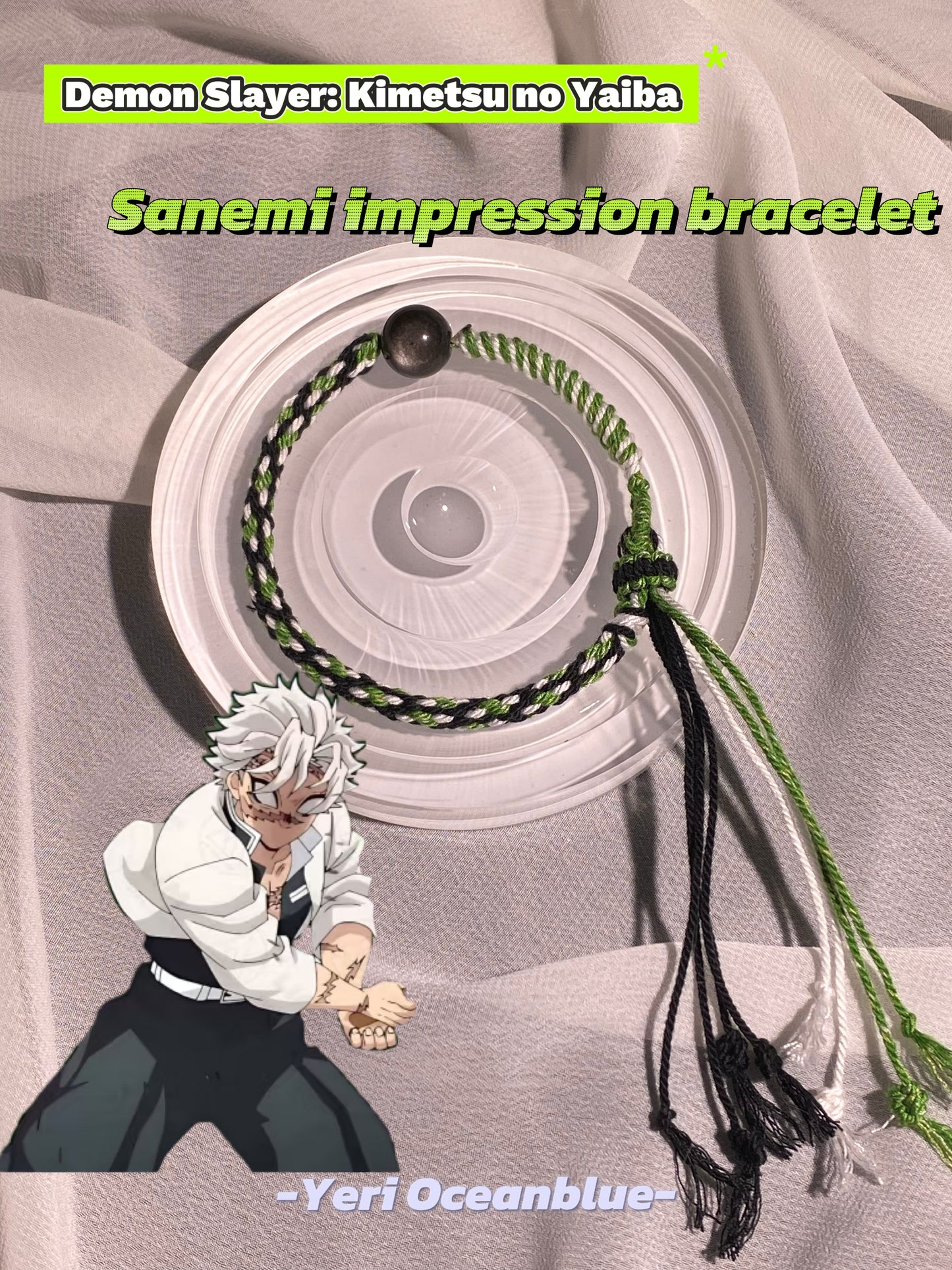 Sanemi impression bracelet
