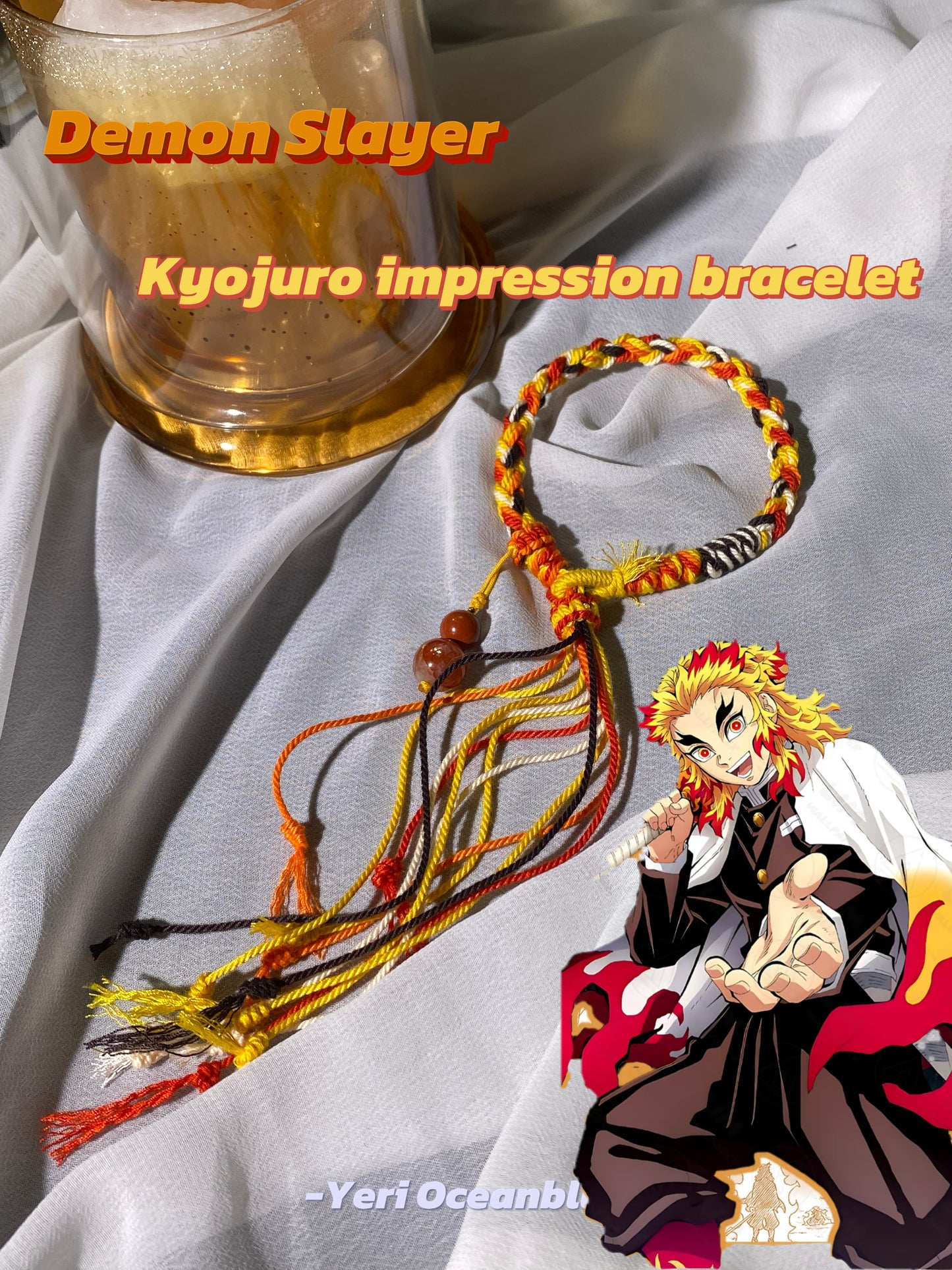 Kyojuro impression bracelet
