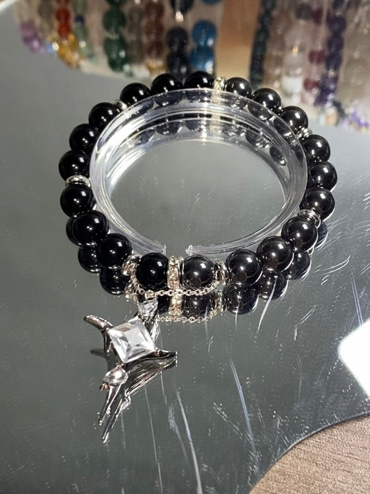 Midnight Faith | Hematite & Onyx